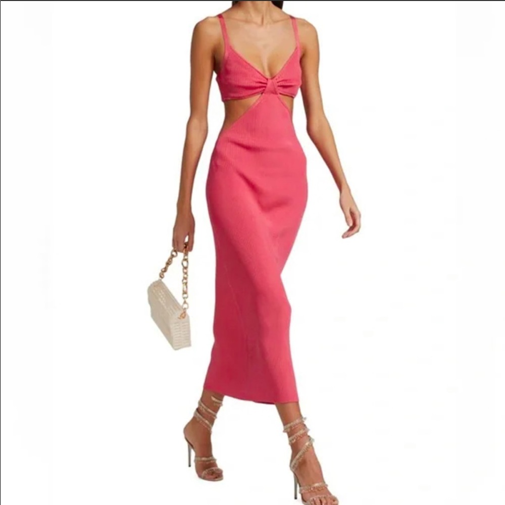 CULT GAIA
Serita Knit Cutout Floor Length Dress